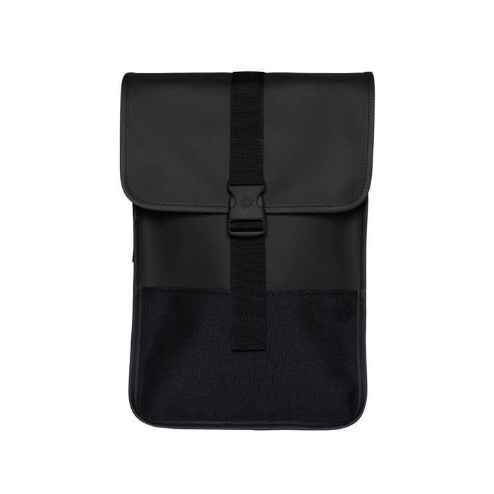 Rains Rugzak 1370 Buckle Backpack mini 01 Black Rains Rugzak 1370 Buckle Backpack mini 01 Black