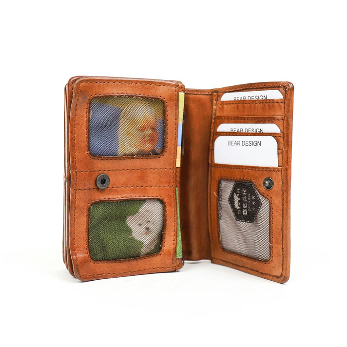 Bear Design Portemonnee CL16212 Nina Cognac Bear Design Portemonnee CL16212 Nina Cognac