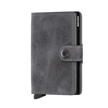Secrid Pasjeshouder Miniwallet* Vintage Grey Secrid Pasjeshouder Miniwallet* Vintage Grey