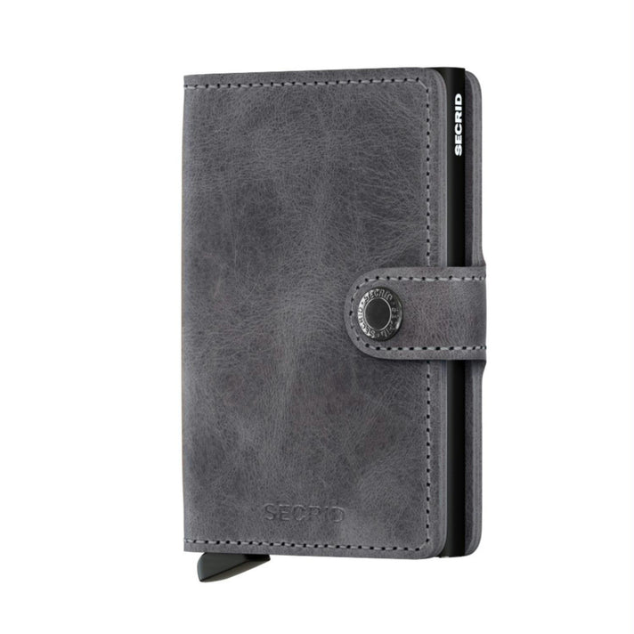 Secrid Pasjeshouder Miniwallet* Vintage Grey Secrid Pasjeshouder Miniwallet* Vintage Grey