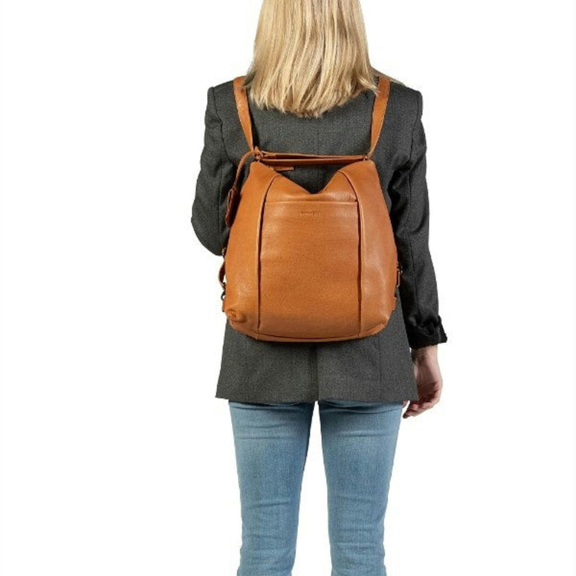 Burkely Tas 1000277 Backpack Hobo 24 Cognac