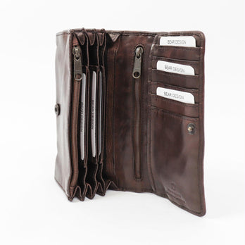 Bear Design Portemonnee CL9918 Noor Brown Bear Design Portemonnee CL9918 Noor Brown
