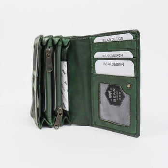 Bear Design Portemonnee CL16212 Nina Groen Bear Design Portemonnee CL16212 Nina Groen