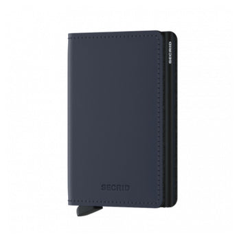 Secrid Pasjeshouder Slimwallet matte Nightblue Zwart