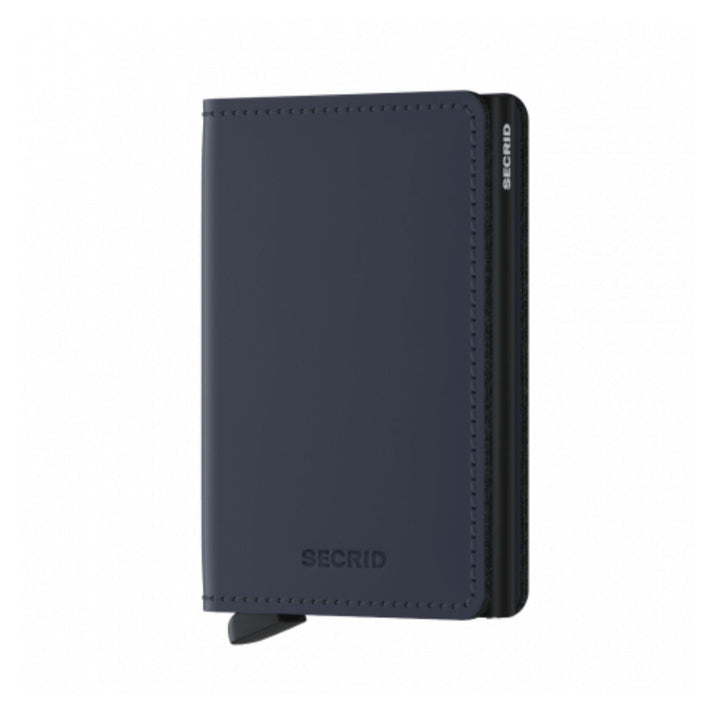 Secrid Pasjeshouder Slimwallet matte Nightblue Zwart Secrid Pasjeshouder Slimwallet matte Nightblue Zwart
