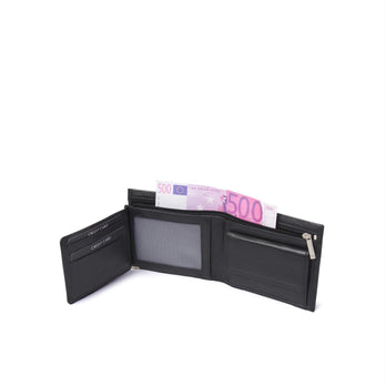 De Rooy Amsterdam Portemonnee 15584 Zwart De Rooy Amsterdam Portemonnee 15584 Zwart