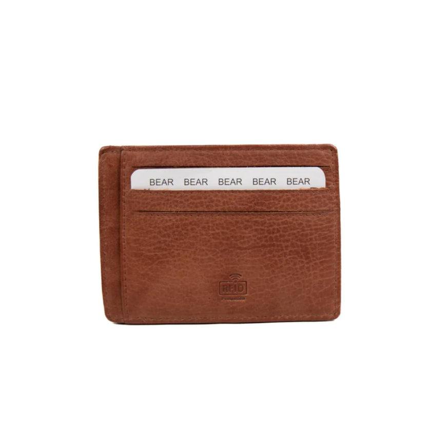 Bear Design Creditcard etui CP6093 Laurie Cognac