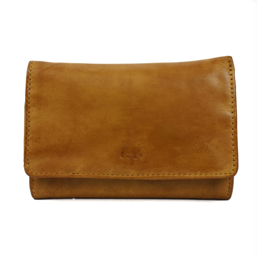 Bear Design Portemonnee CL15572 Flappie Okergeel