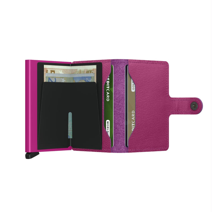 Secrid Pasjeshouder Miniwallet Crisple Fuchsia Secrid Pasjeshouder Miniwallet Crisple Fuchsia