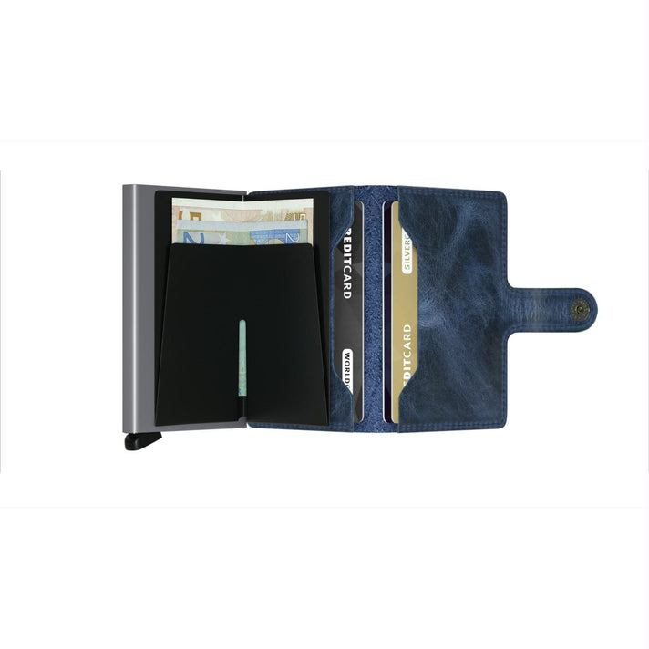 Secrid Pasjeshouder Miniwallet Vintage Blue Secrid Pasjeshouder Miniwallet Vintage Blue