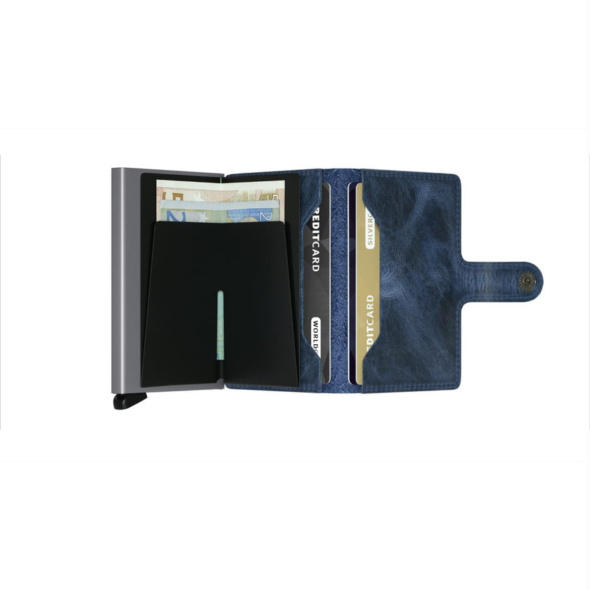 Secrid Pasjeshouder Miniwallet Vintage Blue