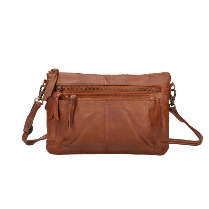 Pasveer Tas Top zipper Cognac Pasveer Tas Top zipper Cognac