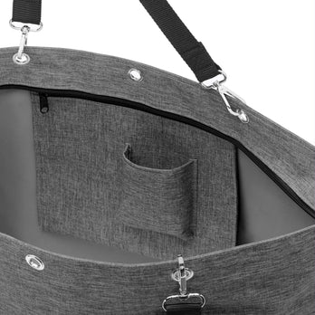 Reisenthel Tas Shopper XL ZU Twist Silver 7052 Reisenthel Tas Shopper XL ZU Twist Silver 7052