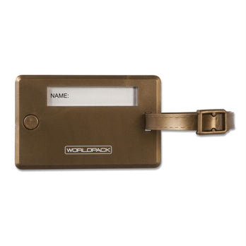Worldpack Kofferlabel 00114 Brons Worldpack Kofferlabel 00114 Brons
