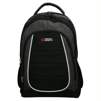 Enrico Benetti Laptoprugzak 47233 Campus Zwart Grijs 614 Enrico Benetti Laptoprugzak 47233 Campus Zwart Grijs 614