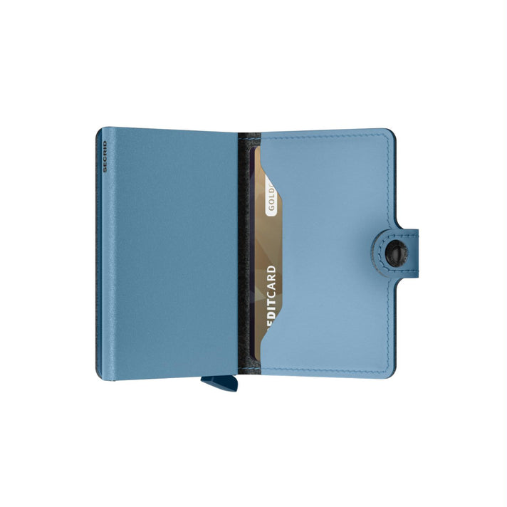Secrid Pasjeshouder Miniwallet* Yard Sky Blue Secrid Pasjeshouder Miniwallet* Yard Sky Blue