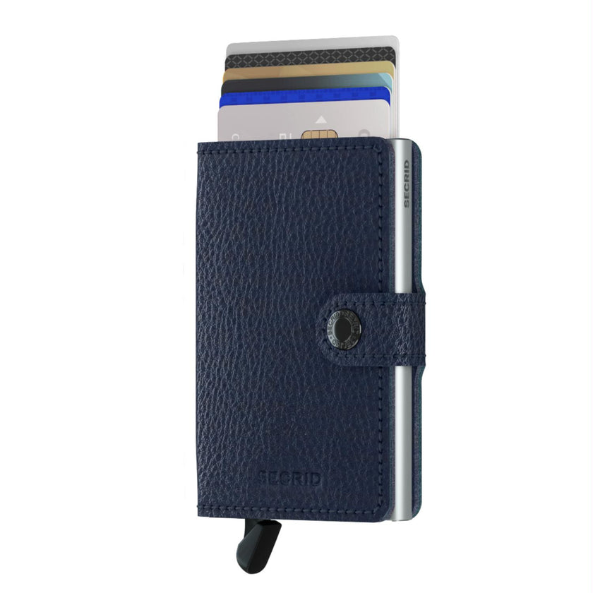 Secrid Pasjeshouder Miniwallet* Veg Navy-Silver