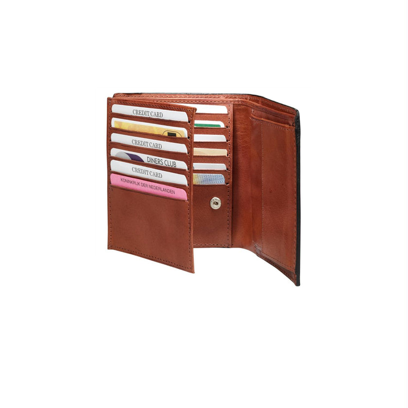 De Rooy Amsterdam Portemonnee 78704 Chestnut
