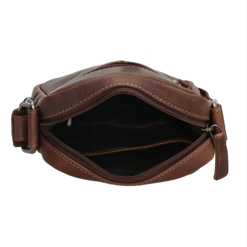 Hide & Stitches Tas 20273 Japura Donker bruin 097