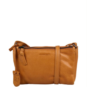 Burkely Tas 1000304 Crossbody Zip 24 Cinnamon Cognac Burkely Tas 1000304 Crossbody Zip 24 Cinnamon Cognac