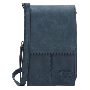 Zebra Trends Telefoontasje 231010 Jeansblauw 030 Zebra Trends Telefoontasje 231010 Jeansblauw 030