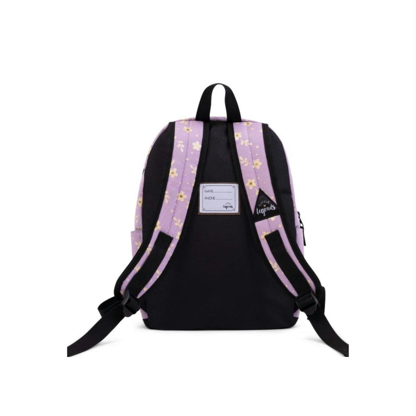 Little Legends Rugzak LL2007 Backpack L Lila Flower