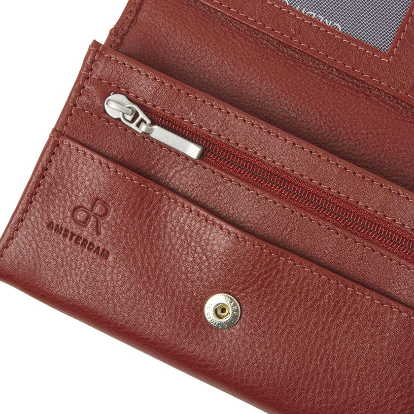 De Rooy Amsterdam Portemonnee 15158 Rood