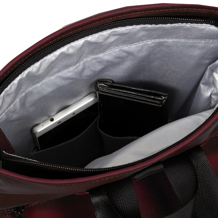 New Rebels Rugzak 51.1255 Los Angeles Metallic Burgundy 25 New Rebels Rugzak 51.1255 Los Angeles Metallic Burgundy 25