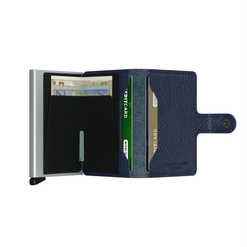 Secrid Pasjeshouder Miniwallet* Veg Navy-Silver