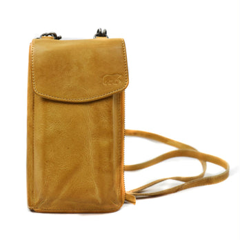 Bear Design Telefoontasje CP6035- Zoey Geel Bear Design Telefoontasje CP6035- Zoey Geel