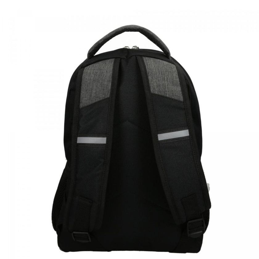 Enrico Benetti Laptoprugzak 47233 Campus Zwart Grijs 614
