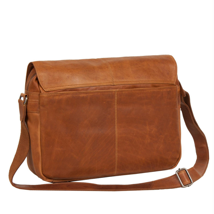 Chesterfield Laptoptas C48.0552 Richard 31 Cognac