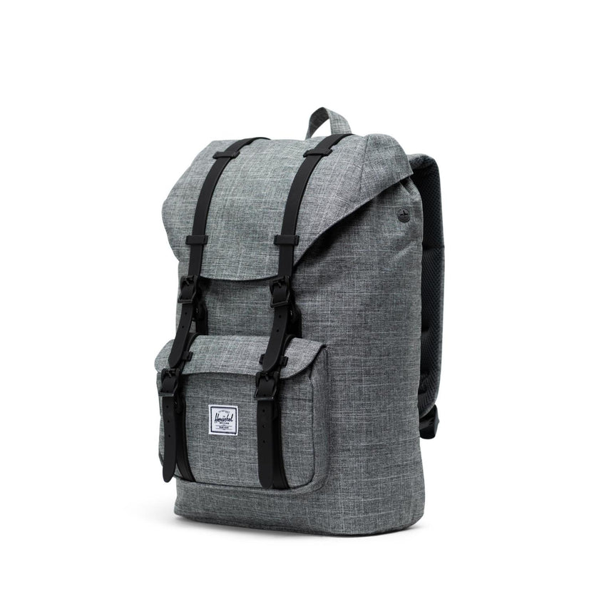 Herschel Rugzak 10020 M Little America 00919 Raven Crosshatch