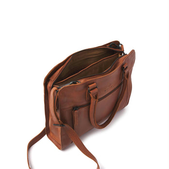 De Rooy Amsterdam Laptoptas 933625 Camel De Rooy Amsterdam Laptoptas 933625 Camel
