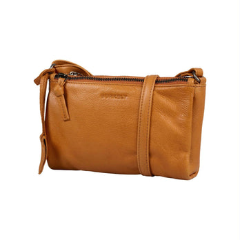 Burkely Tas 1000304 Crossbody Zip 24 Cinnamon Cognac Burkely Tas 1000304 Crossbody Zip 24 Cinnamon Cognac