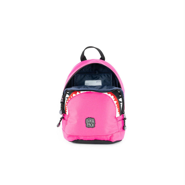Pick&Pack Kinderrugzak PP961* Shark Shape S Fuchsia Pick&Pack Kinderrugzak PP961* Shark Shape S Fuchsia