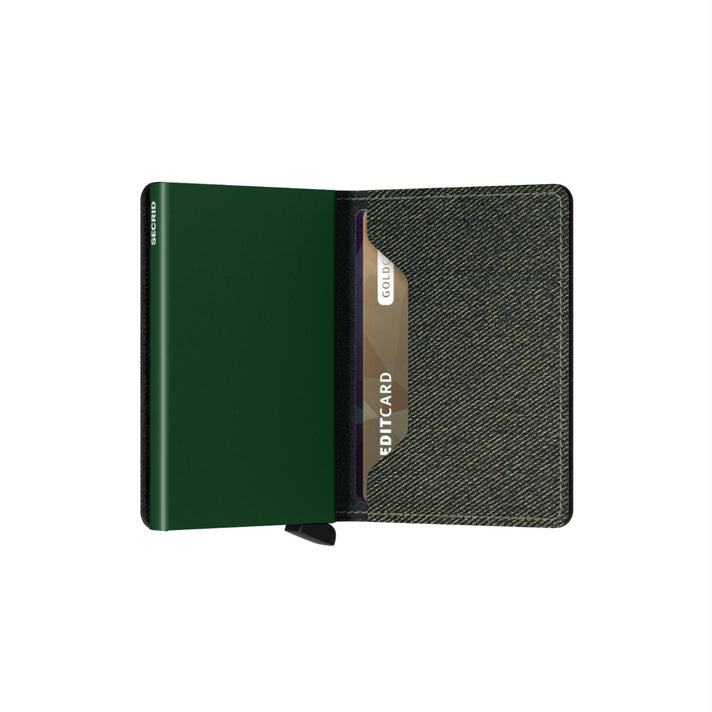 Secrid Pasjeshouder Slimwallet* Twist Green Secrid Pasjeshouder Slimwallet* Twist Green