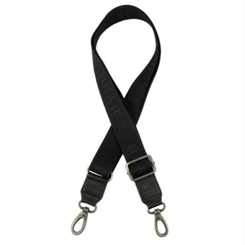 Bear Design Schouderriem Cotton strap Milo Bear Black Bear Design Schouderriem Cotton strap Milo Bear Black
