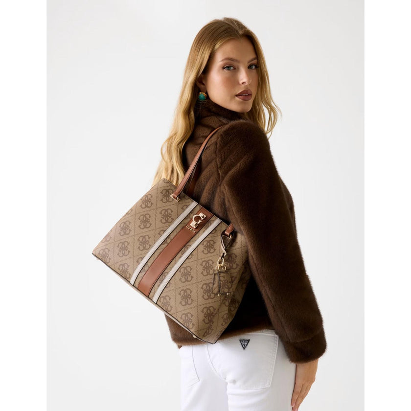 Guess Tas SO783823 Erenia Latte logo