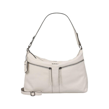 Burkely Tas 1000710* Wide Hobo Off White 01
