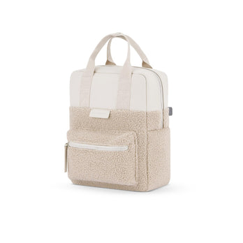 Kapten & Son Rugzak Bergen kids Fleece Sandstone