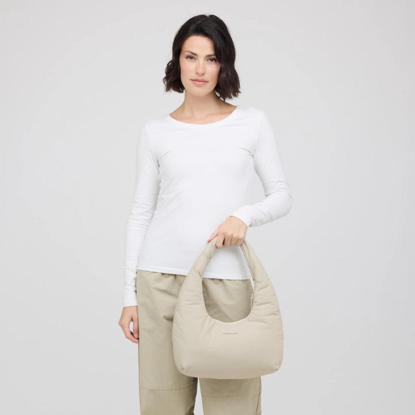 Kapten & Son Tas Skara Cloud Shoulder Sandstone
