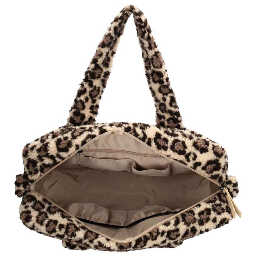 Beagles Verzorgingstas 24669 Lugo Teddy Beige Luipaard 094