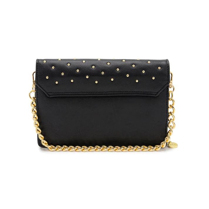 Mosz Telefoontasje Kris Bag Studs Black Shiny Light Gold