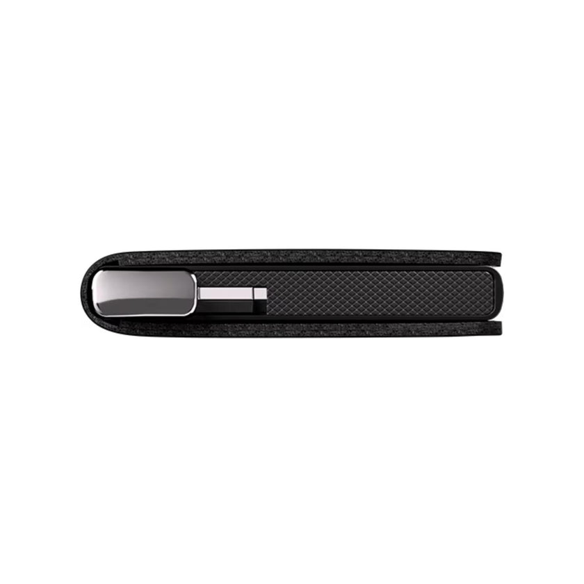 Secrid Pasjeshouder Slimwallet Lines Emboss Black +