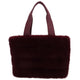 Zebra Trends Tas 23897 Fur Emma Bordo rood 007