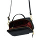 Mosz Tas Naomi Plain Black dull light gold 02