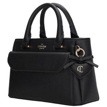 Charm Handtas W01262 Zwart 001