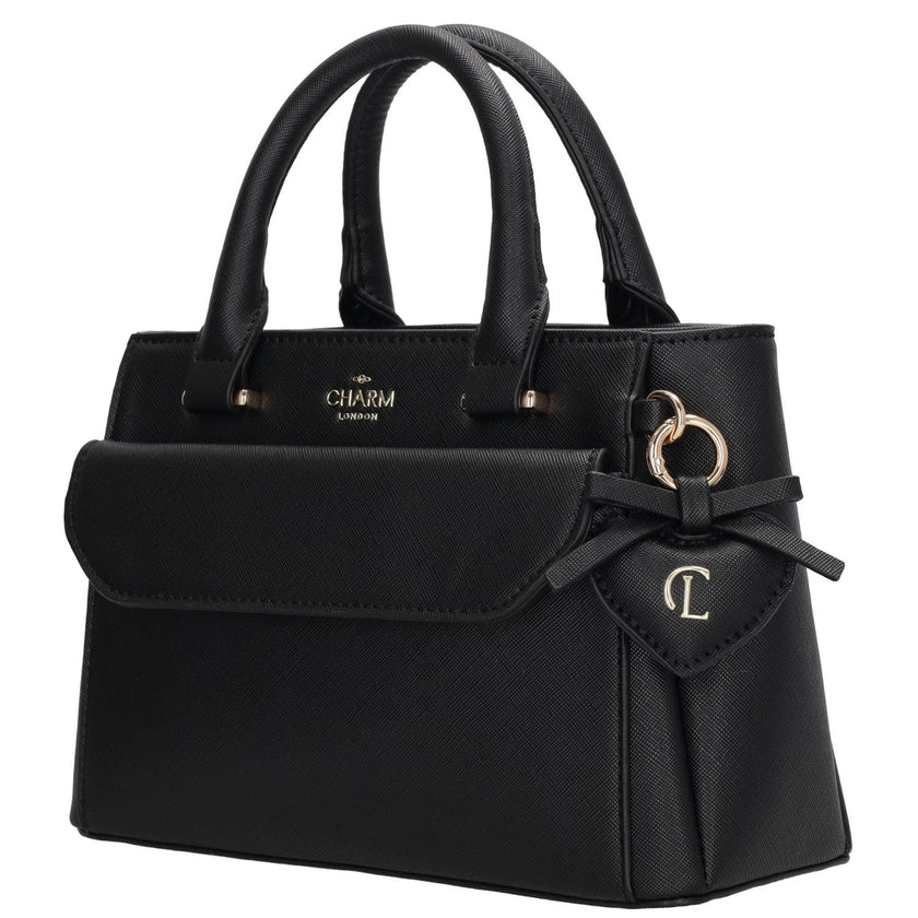 Charm Handtas W01262 Zwart 001