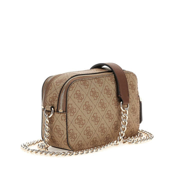 Guess Tas BG967214 Noelle II Latte logo/brown